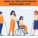 «Единая Россия» в преддверии Международного дня инвалидов запустила опрос о доступности банковских услуг для людей с инвалидностью